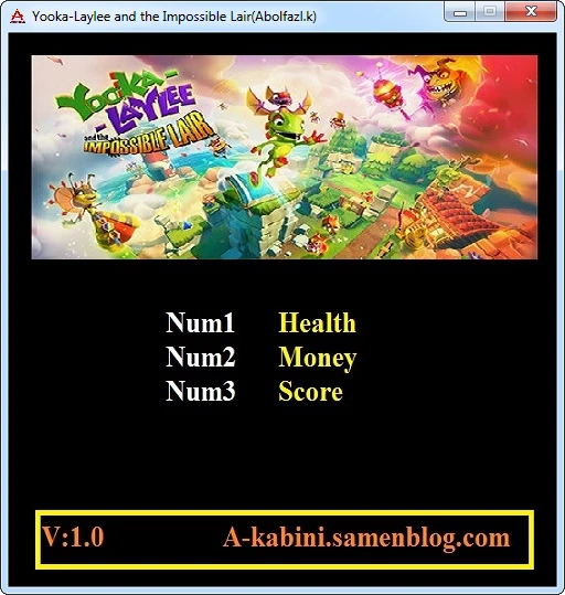 Yooka-Laylee and the Impossible Lair: ТрейнерTrainer (+3) [1.0] {Abolfazl.k}