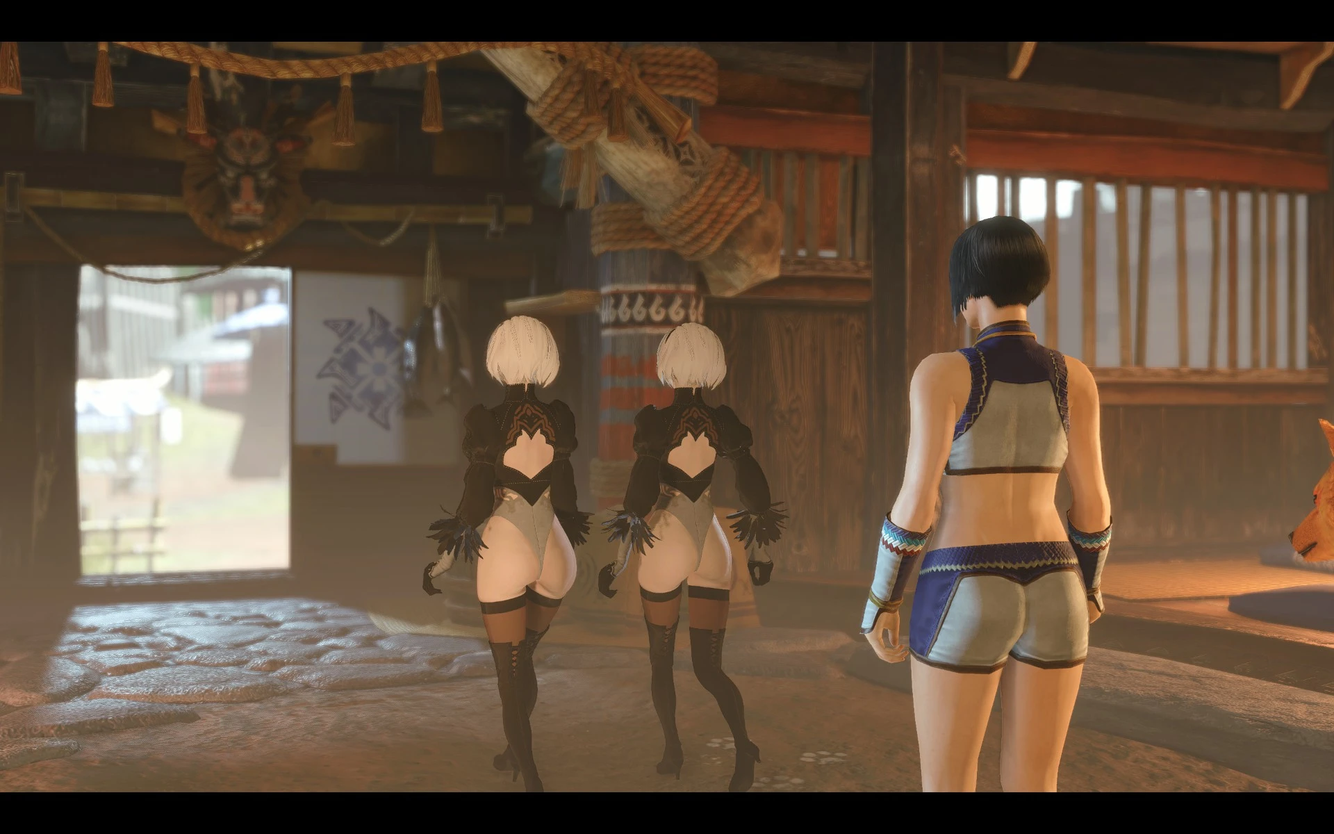 Monster Hunter Rise "2B"