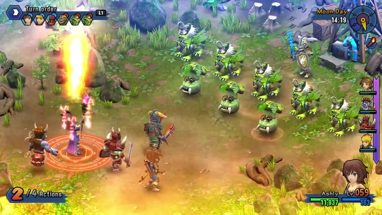 Тизер-трейлер тактической ролевой игры Rainbow Skies