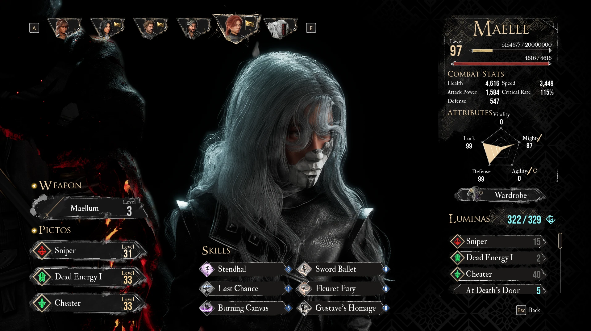 Clair Obscur: Expedition 33 "Маска Алисии"