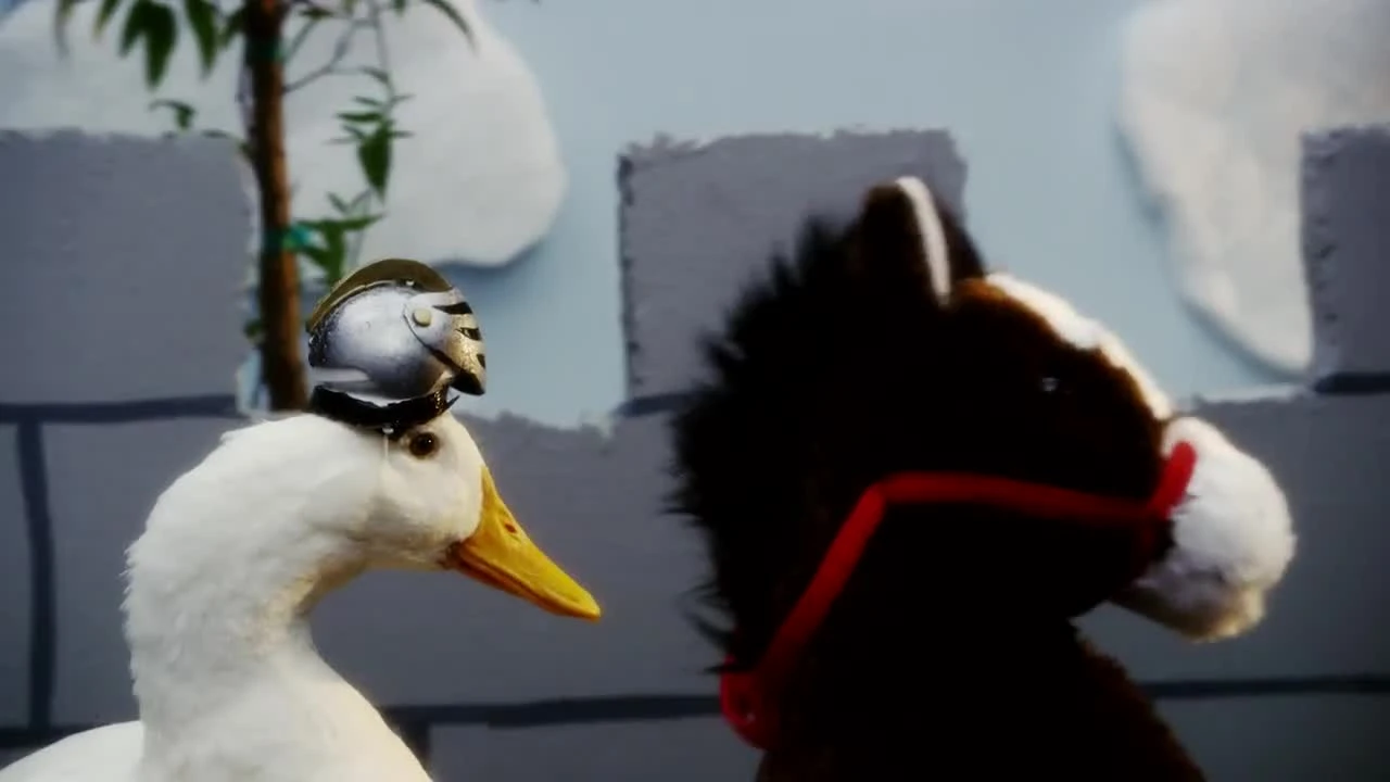 DuckTales "Клип с реальными утками"