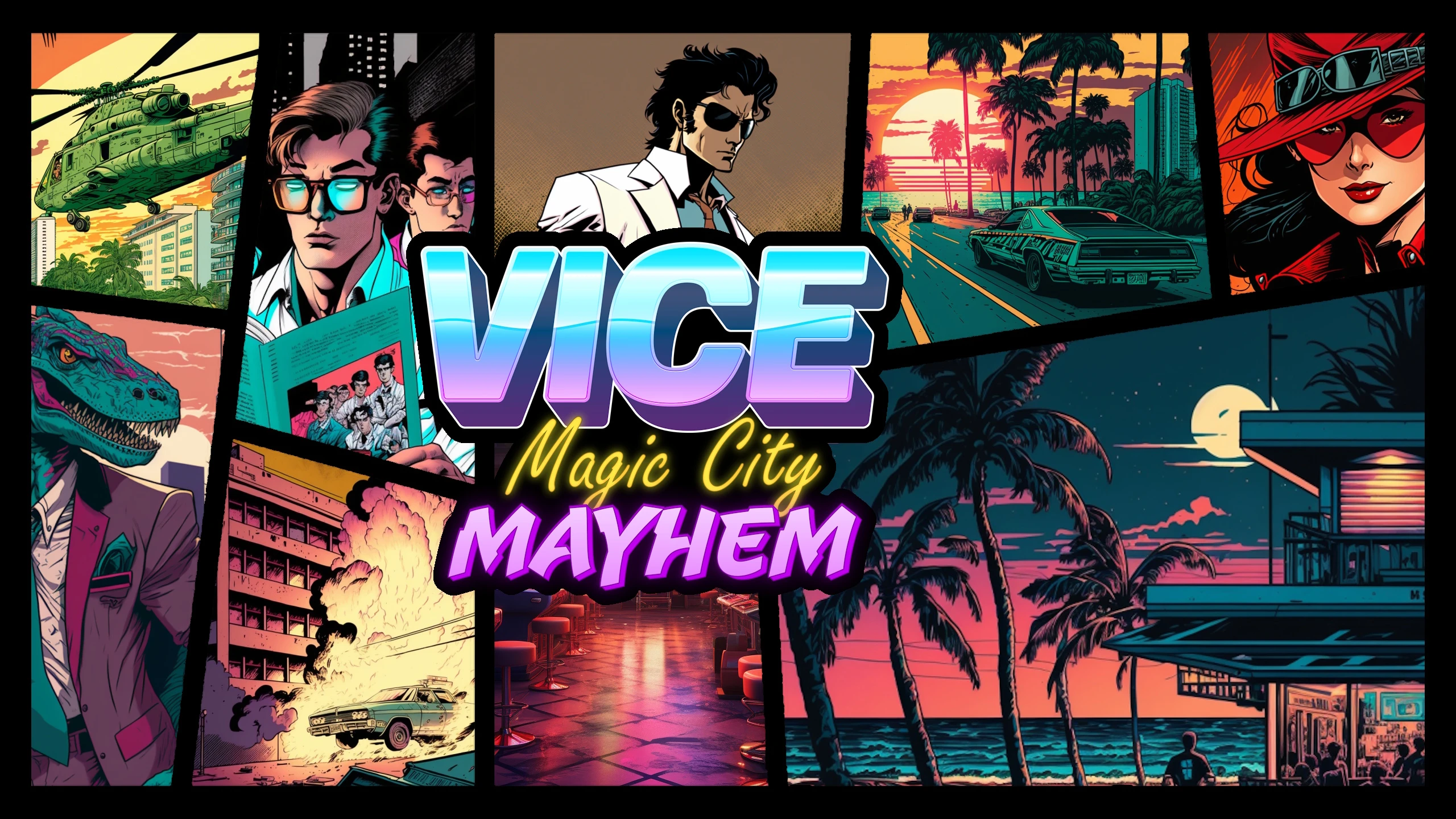 Впечатления от демоверсии Vice: Magic City Mayhem - когда The Legend of Zelda встречает GTA под неоновым 8-битным небом