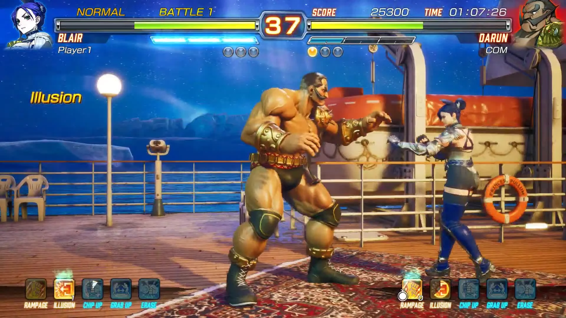 FIGHTING EX LAYER - Обзор геймплея (2018 PC 1080p60)