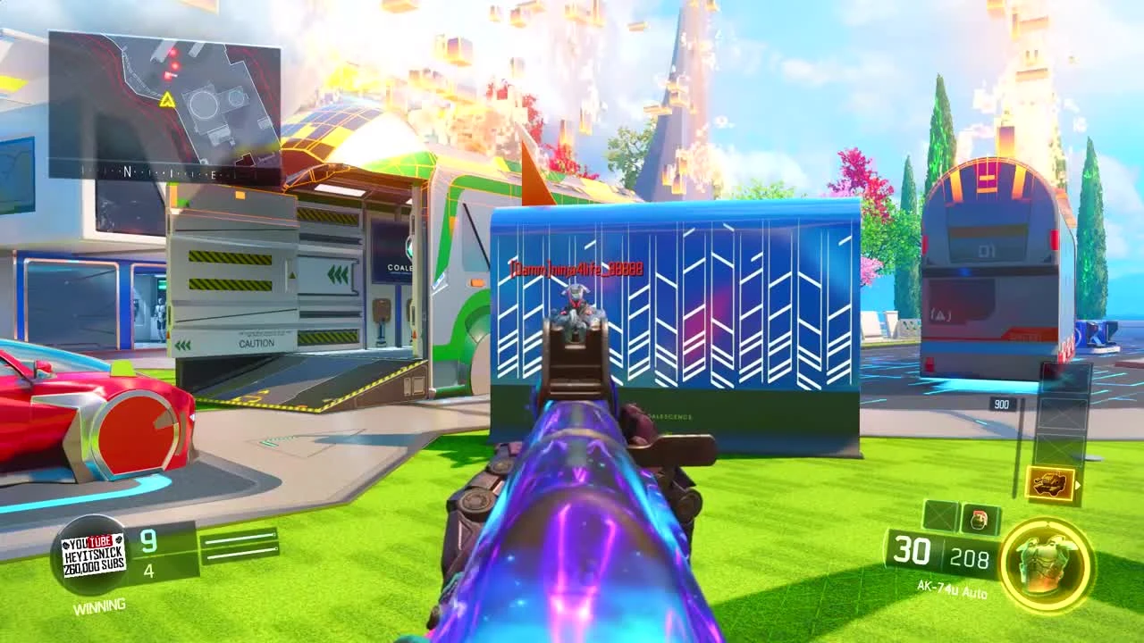 Black Ops 3 - MYTHBUSTERS! - Дождь из гранат!