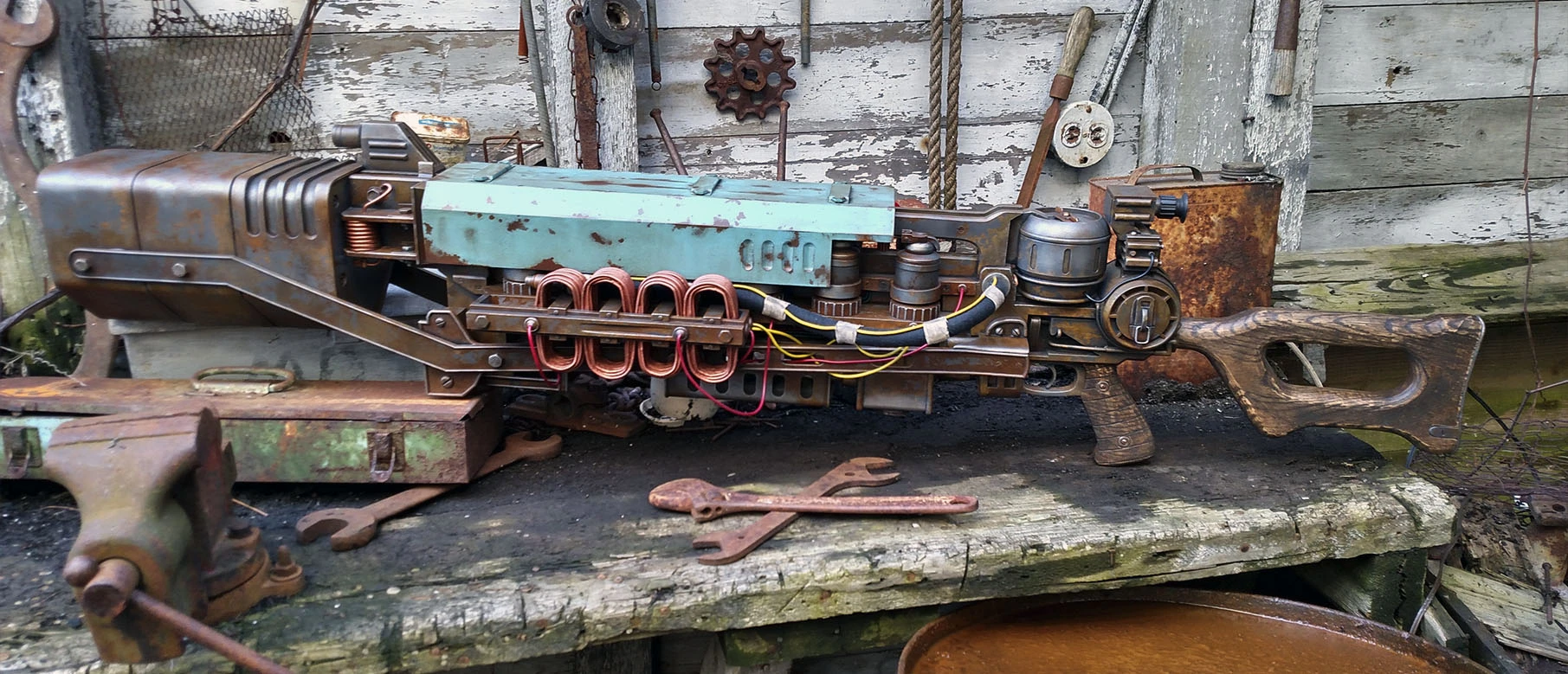 Шикарная реплика Карабина Гаусса из Fallout 4