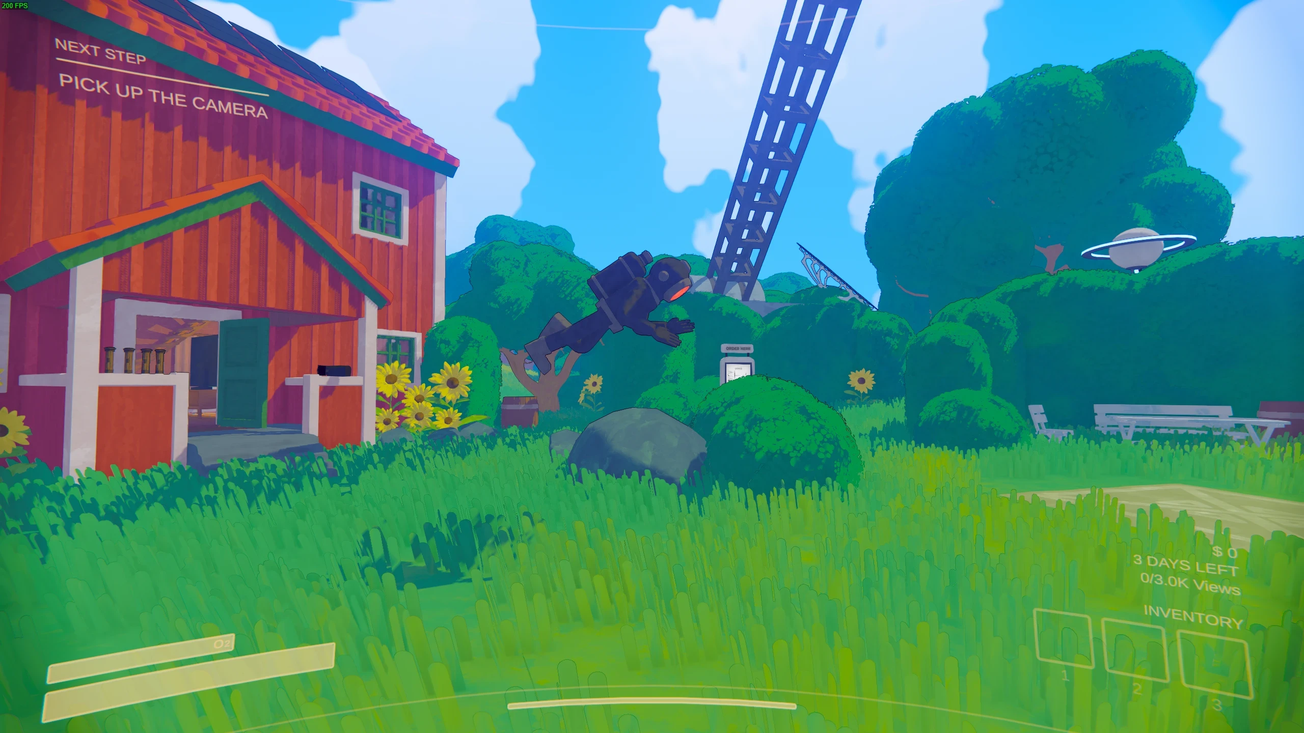 Content Warning "Высадка в стиле Helldivers 2"