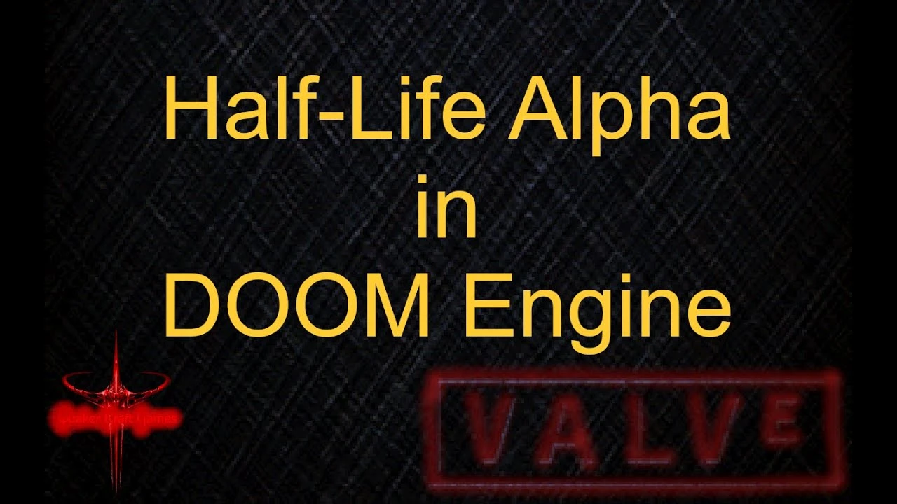 Half-Life Alpha выйдет на движке Doom/GZDoom
