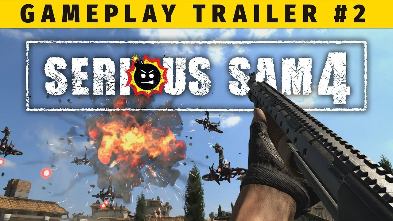 Devolver Digital опубликовали второй геймплейный трейлер Serious Sam 4