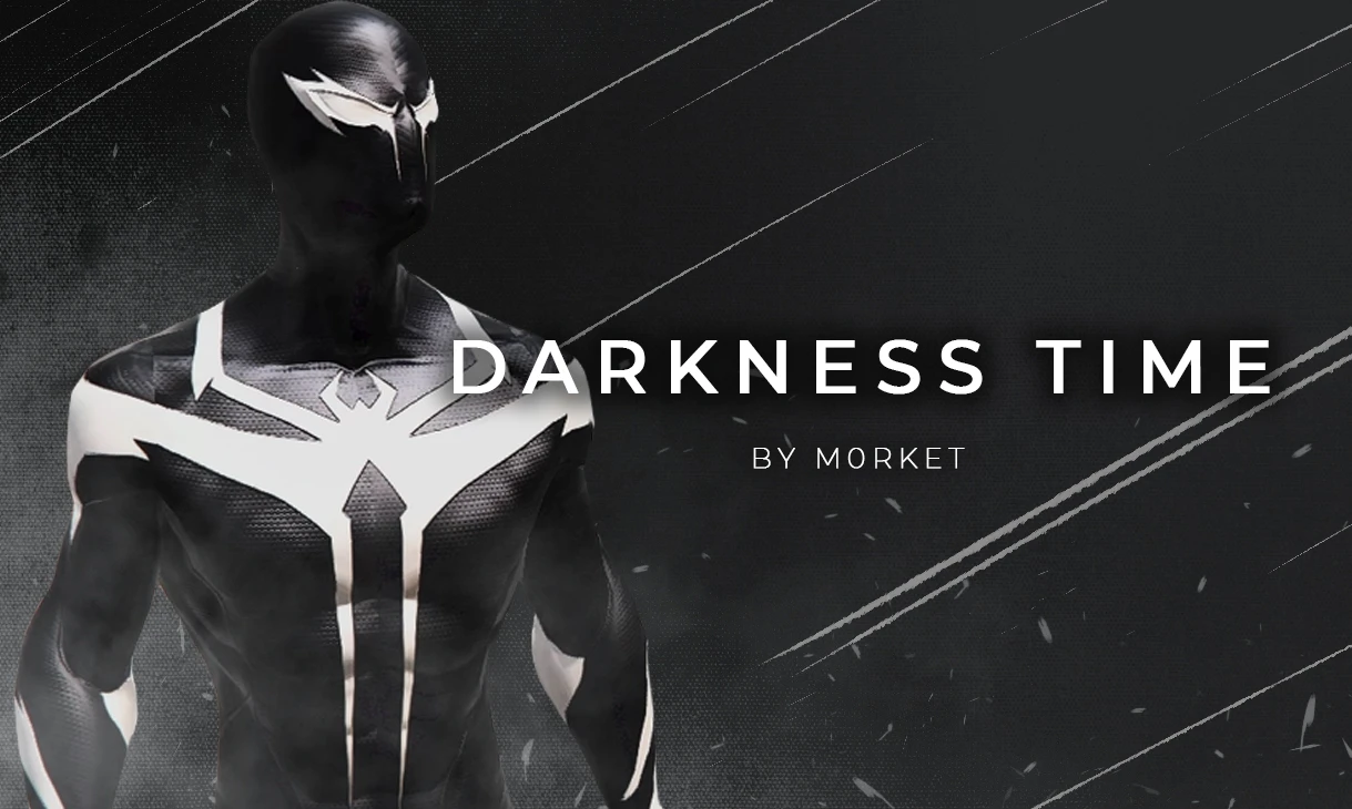 Spider-Man: Web of Shadows "Скин Время темноты + Белый HUD"