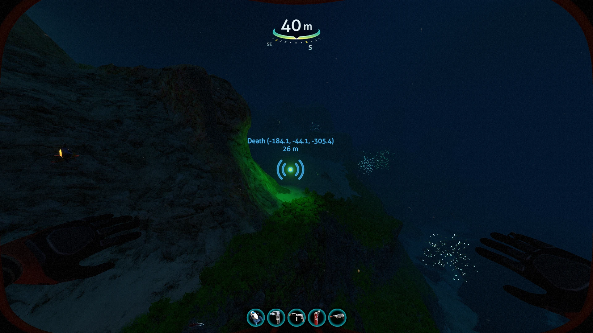 Subnautica "Маркер Смерти"