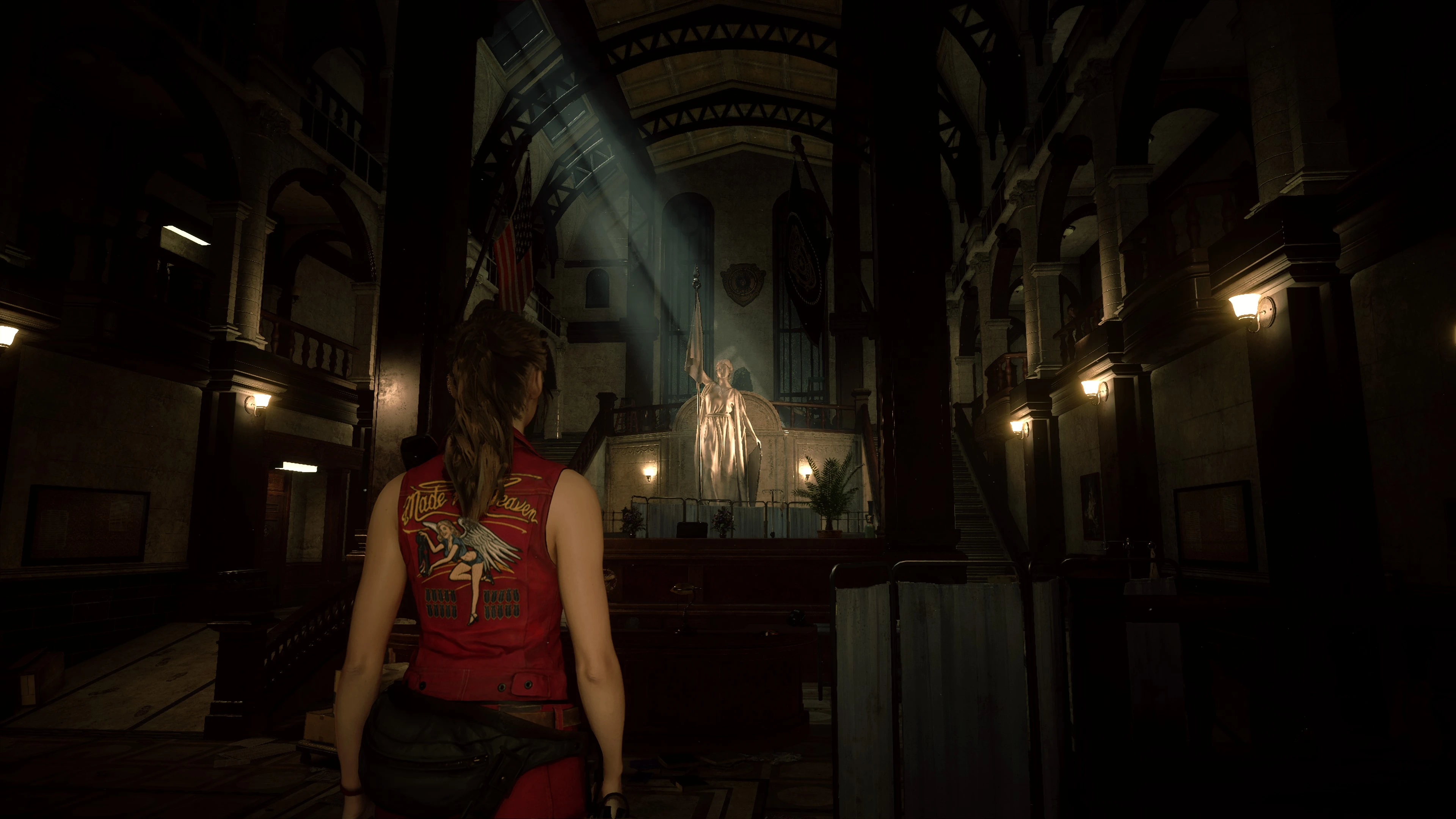 Resident Evil 2 "Улучшенное освещение с трассировкой лучей"