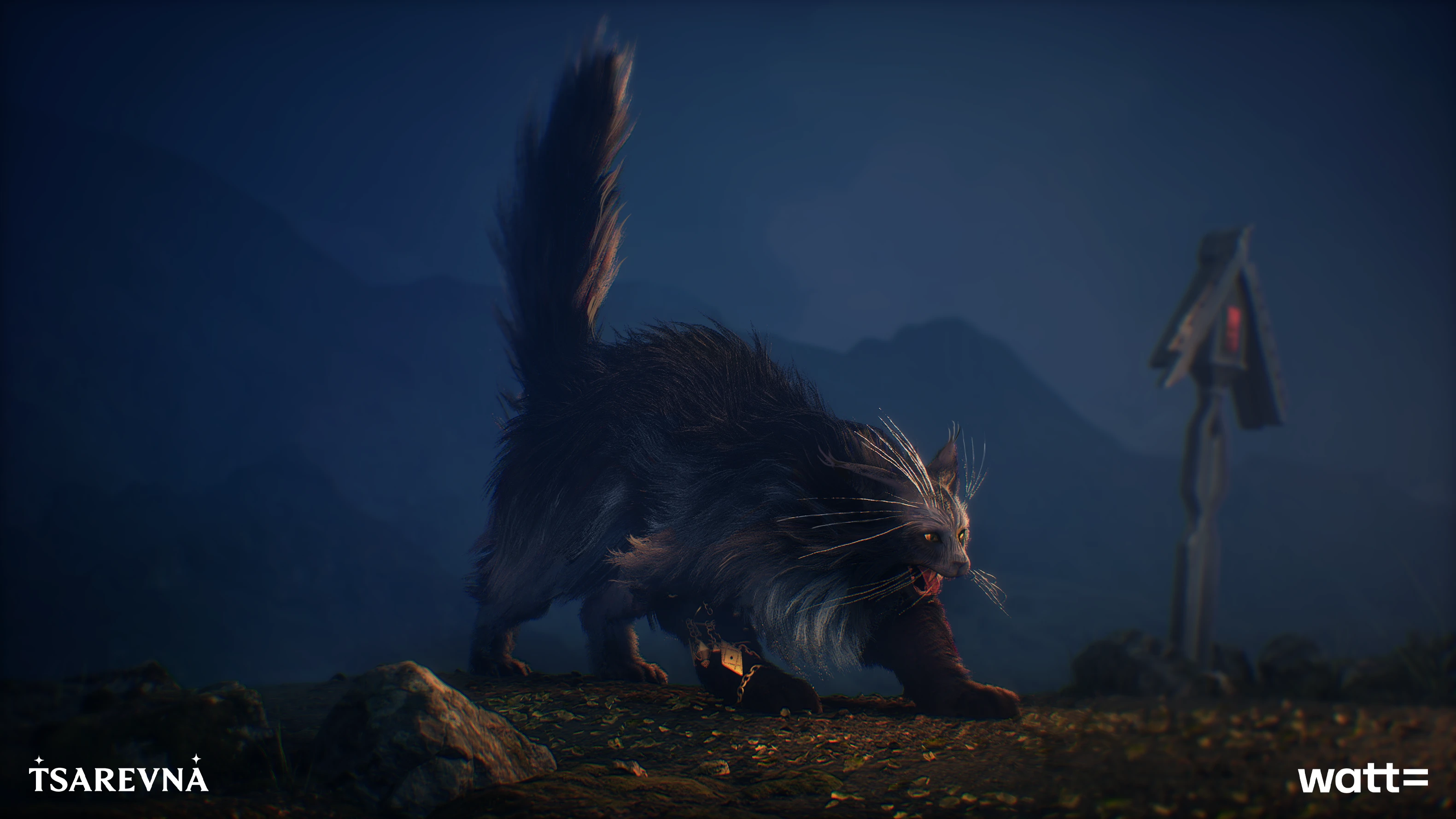 Авторы "Царевны" представили коварного Кота Баюна в новом облике