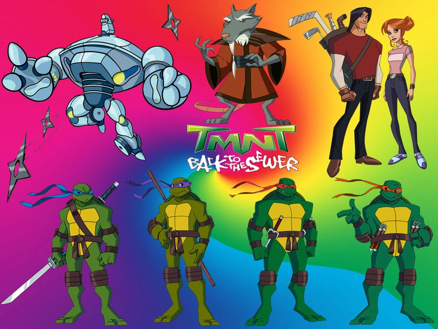 Teenage Mutant Ninja Turtles "TMNT-Back of Severs"