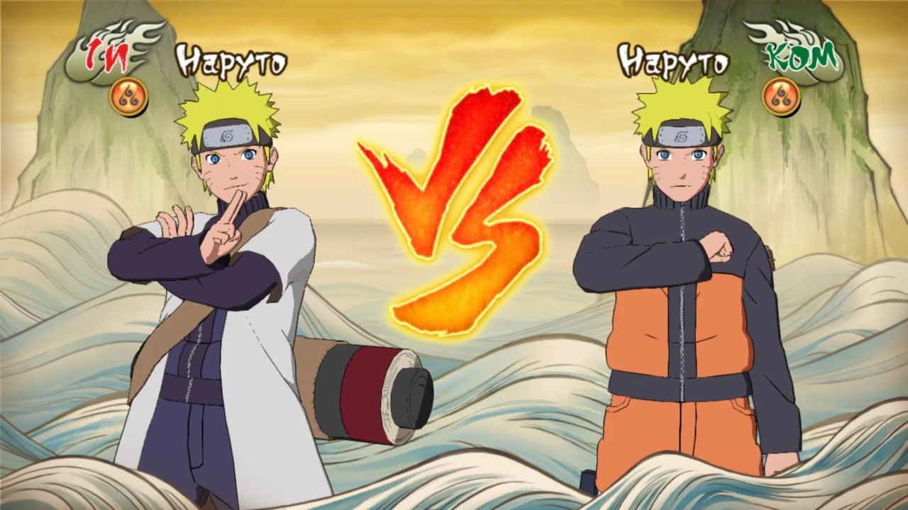 Naruto Shippuden: Ultimate Ninja Storm Revolution "Наруто Режим Отшельника Альтернативные цвета"