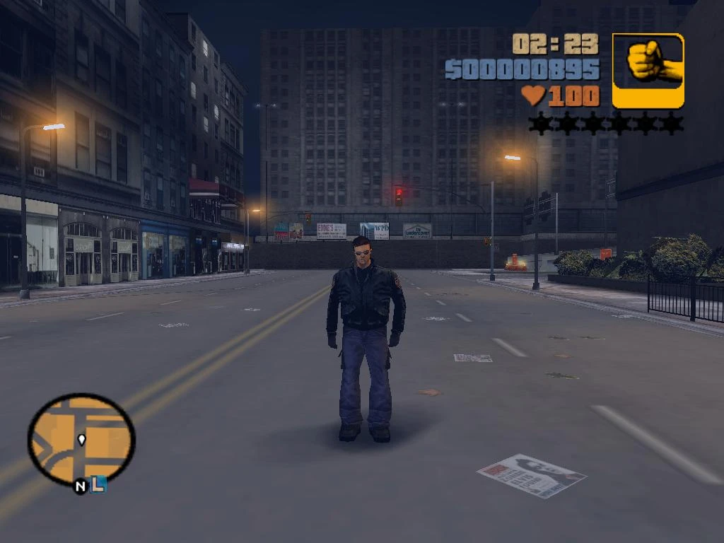 Grand Theft Auto 3 "Регулятор траффика с кнопками на выбор за деньги 1.0"