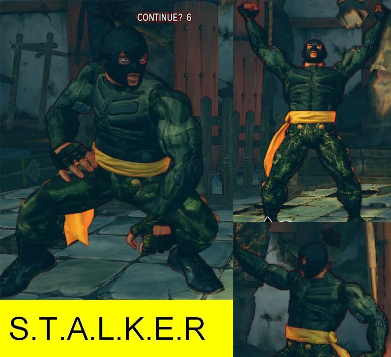 Street Fighter 4 "El Fuerte - STALKER team"