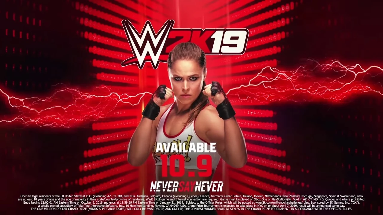 Опубликован новый скриншот WWE 2K19 с Рондой Раузи