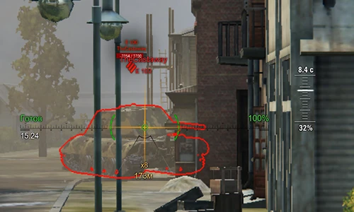 World of Tanks "Таймер полного сведения"