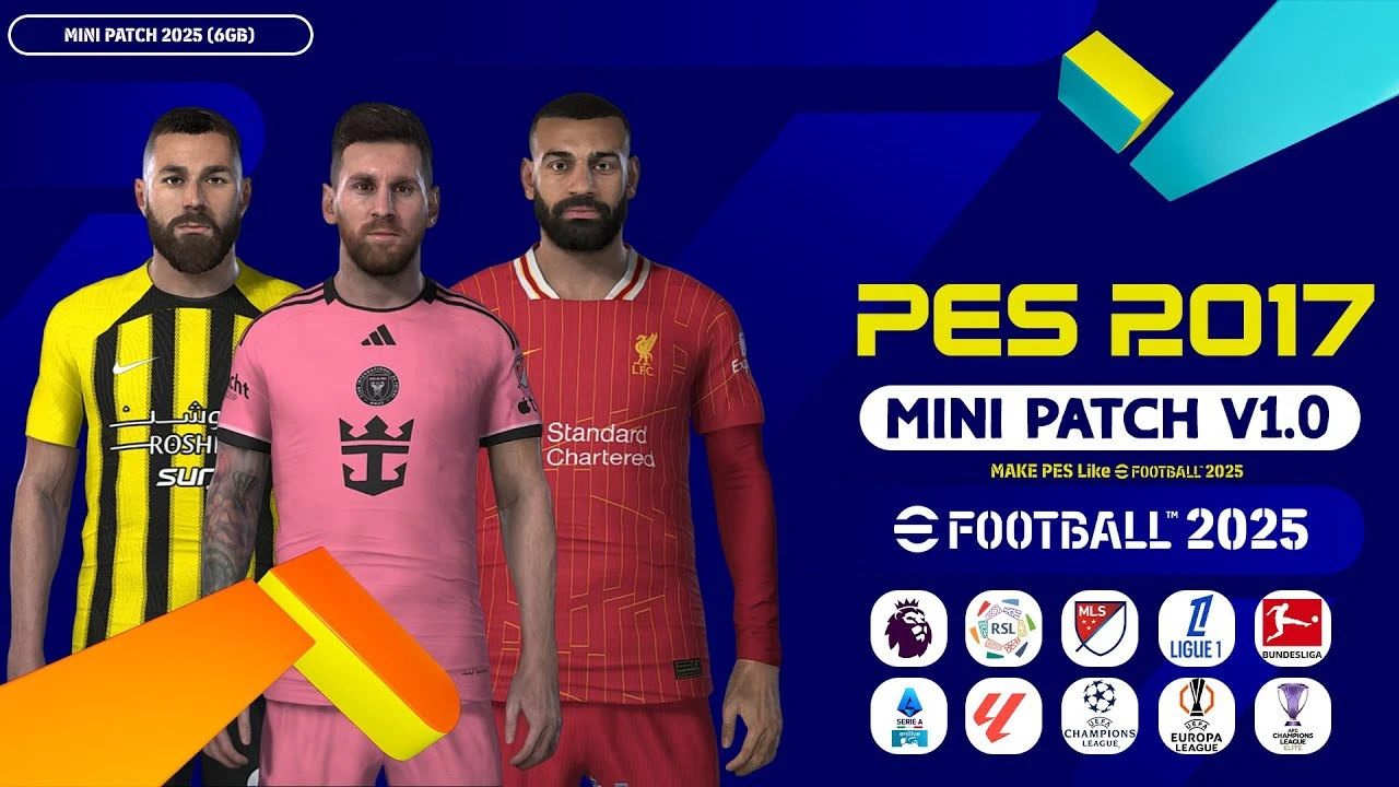 PES 2017 "Next Season Mini Patch Сезон 2024-2025" [S1.0]