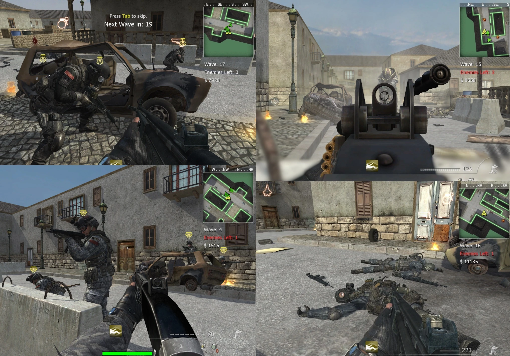 Call of Duty 4: Modern Warfare "Режим выживание за Русскую армию" (Обновлено)