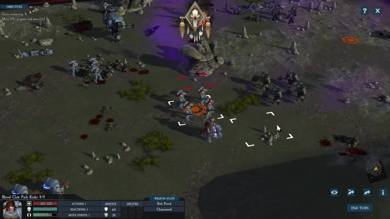 Волки, орки, два лазгана! - Warhammer 40K: Sanctus Reach