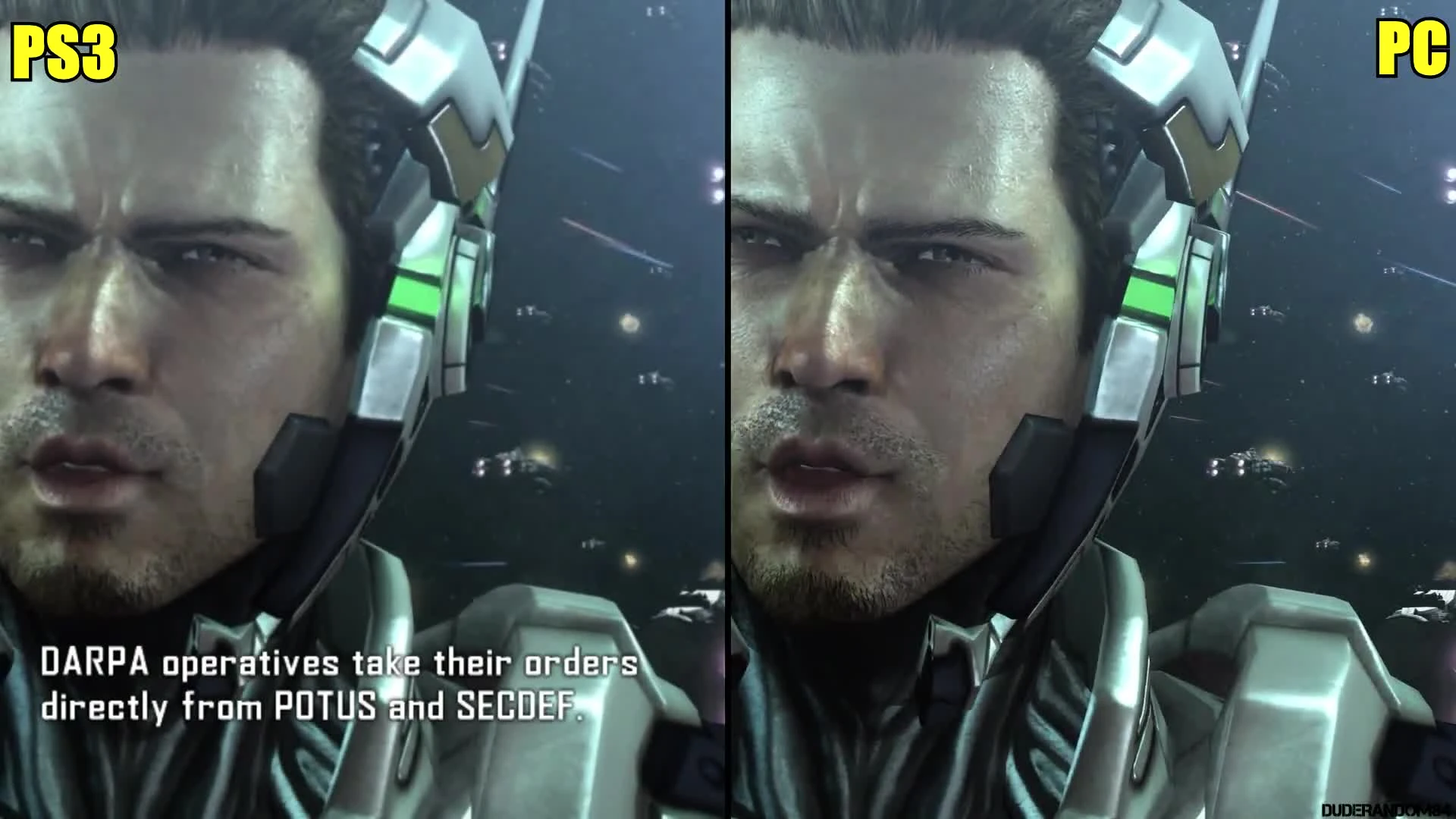 Vanquish Сравнение Pc Vs PS3