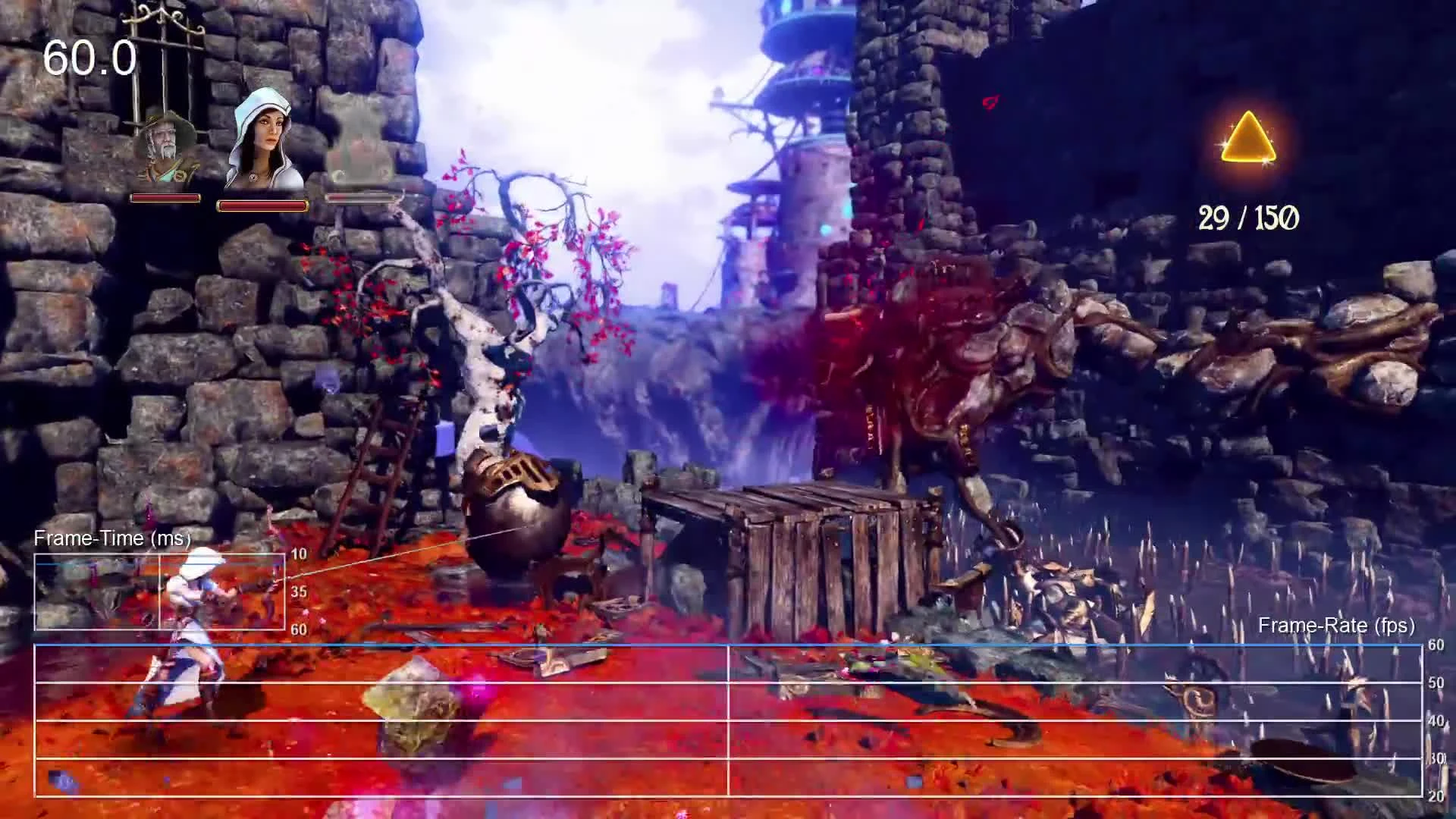 Trine 3 "Тест частоты кадров на PS4 (DigitalFoundry)"