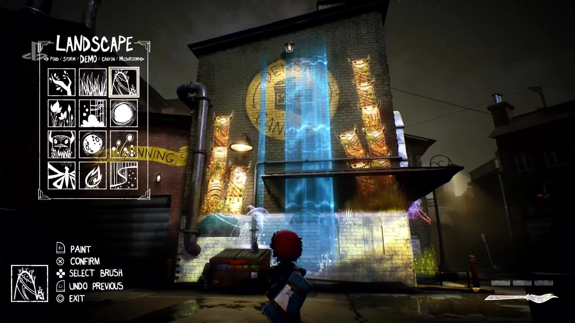 Геймплей альфа-версии Concrete Genie