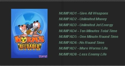 Worms: Reloaded: Трейнер (+6) [1.0]