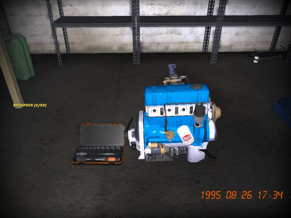 My Summer Car "Сохранение - собран двигатель"