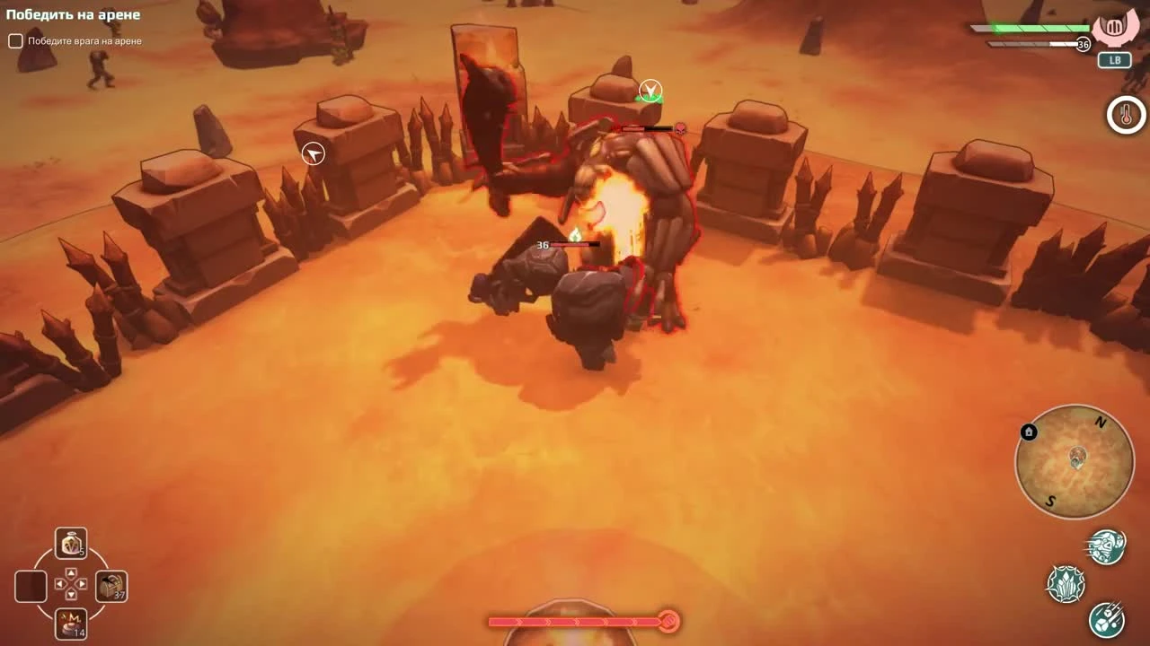 Прохождение Goliath - Босс замок