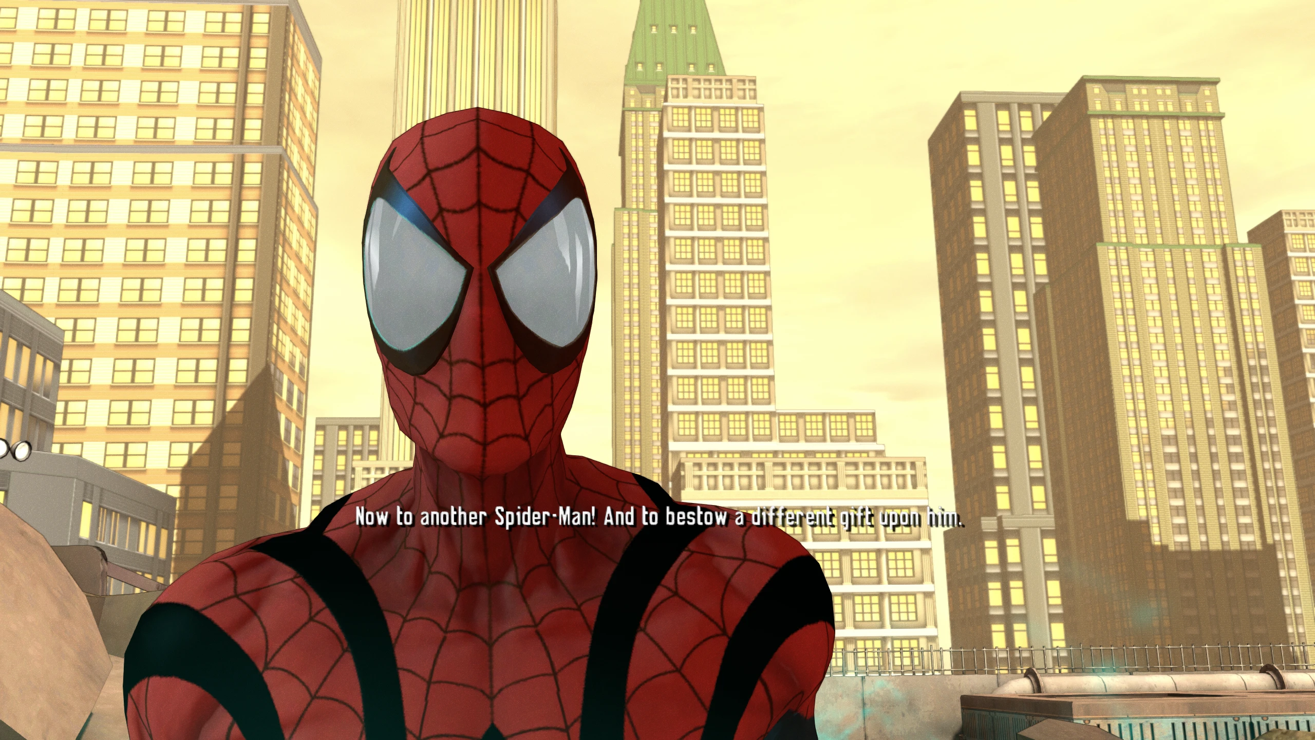 Spider-Man: Shattered Dimensions "Модель Бена Рейли на Amazing пауке (Финальная версия)"