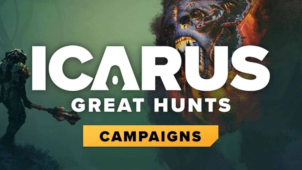 ICARUS получил обновление Great Hunts - но пока только первую часть
