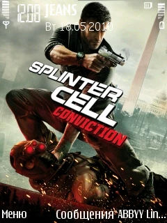 Splinter Cell: Conviction "2 темы для Nokia S60 3rd"