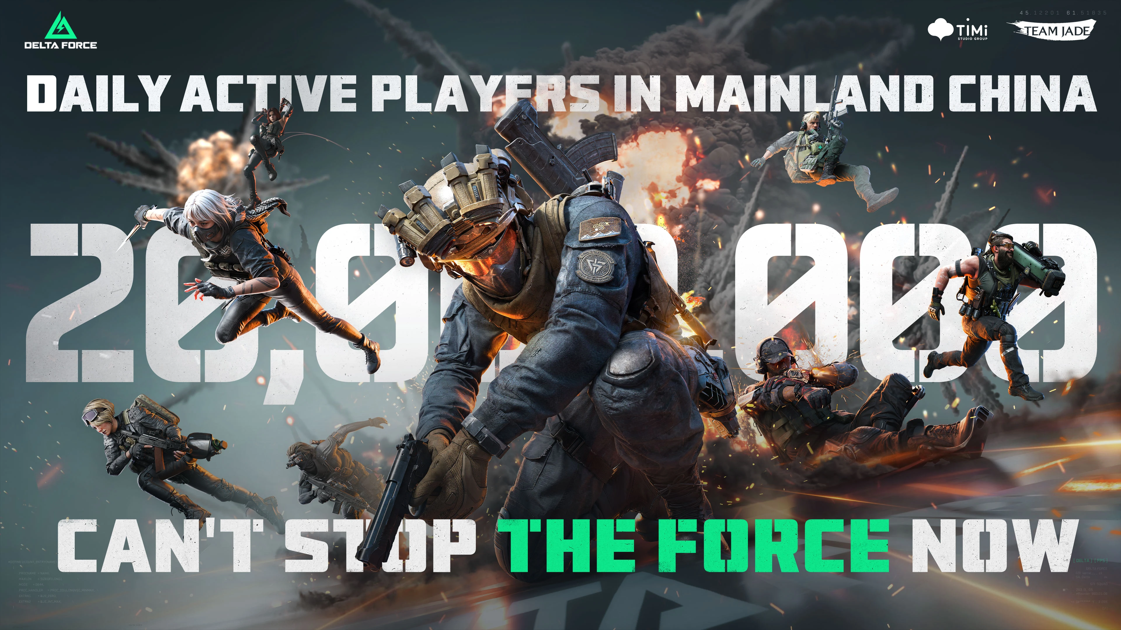 Delta Force очень популярна в Китае, ежедневно в нее играют более 20 млн человек