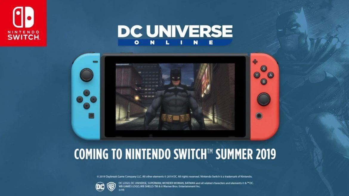 Стал известен размер игры DC Universe Online для Nintendo Switch