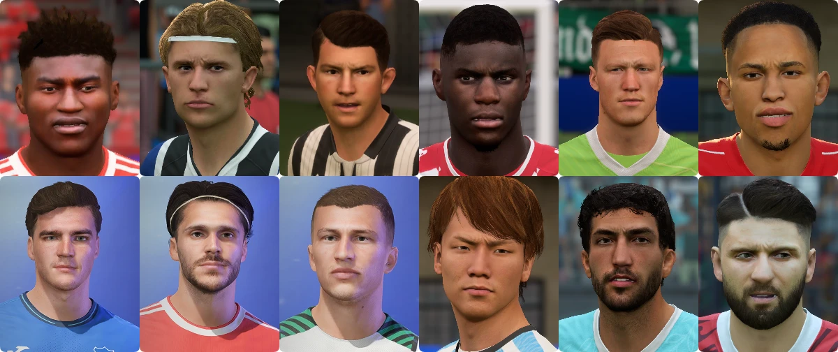 FIFA 22 "Большой пак лиц Бундеслиги 3.0"