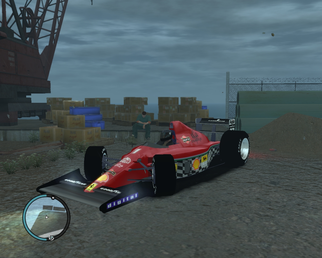 GTA 4 "Ferrari Formula One Болид"