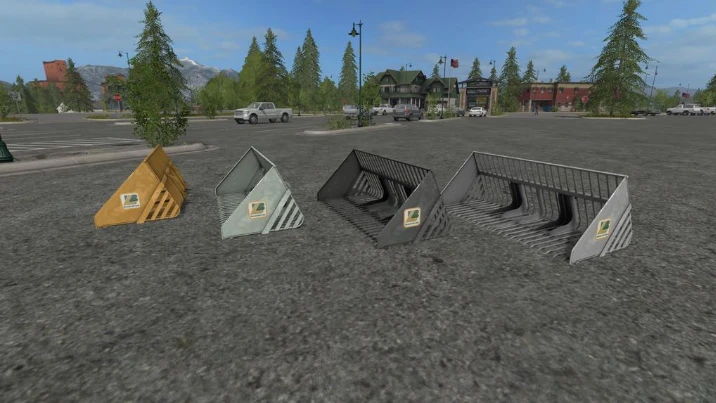 Farming Simulator 17 "Мод ковши Bressel und Lade Beet Basket v 1.0"