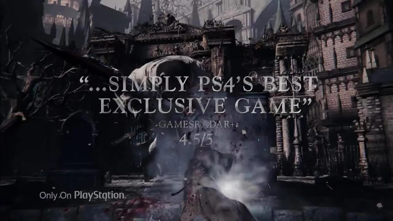 Хвалебный трейлер Bloodborne