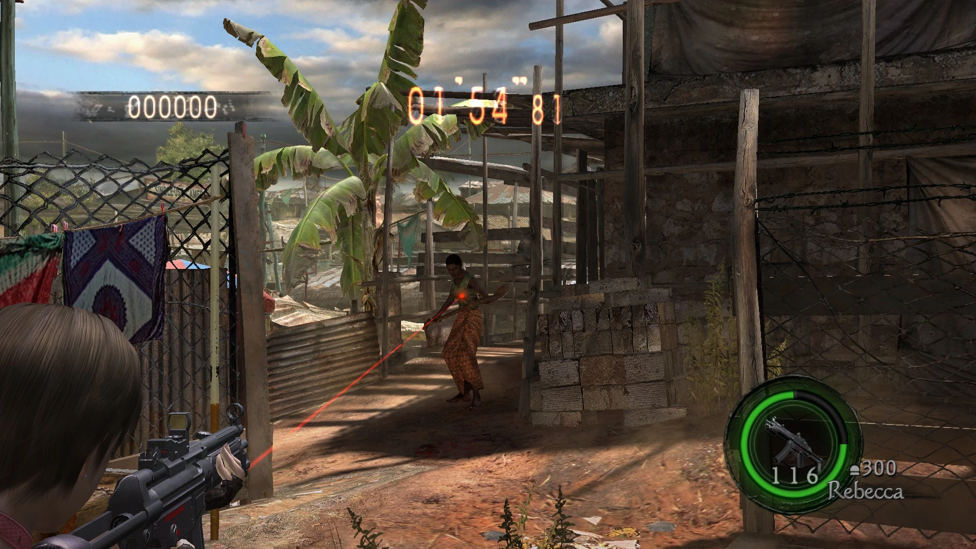 Resident Evil 5 "Лазерный прицел / Laser sight"