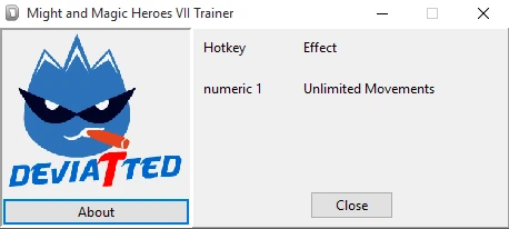 Might and Magic Heroes VII Trainer: Трейнер/Trainer (+1: Передвижение / Movement) [1.0] {DEViATTED}