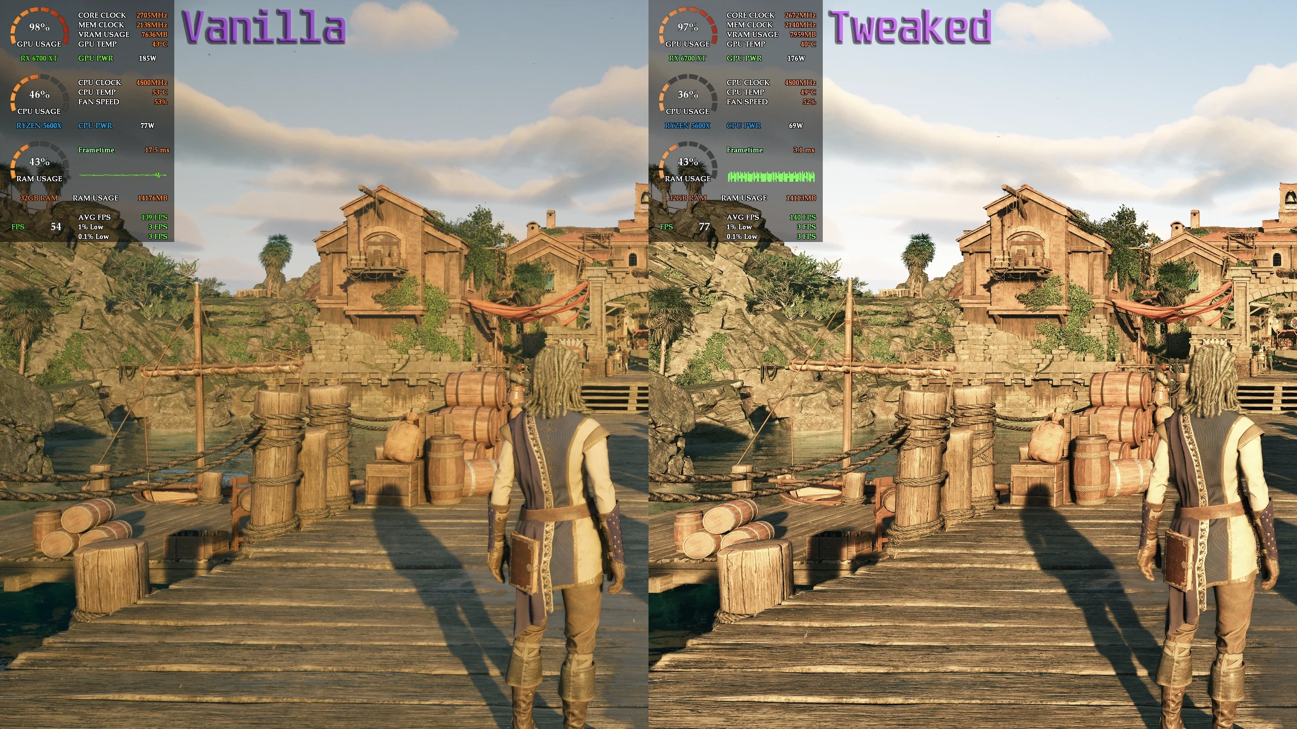 Avowed "Улучшение производительности и графики"