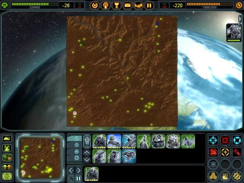 Supreme Commander "Карта - Grand Canyon"