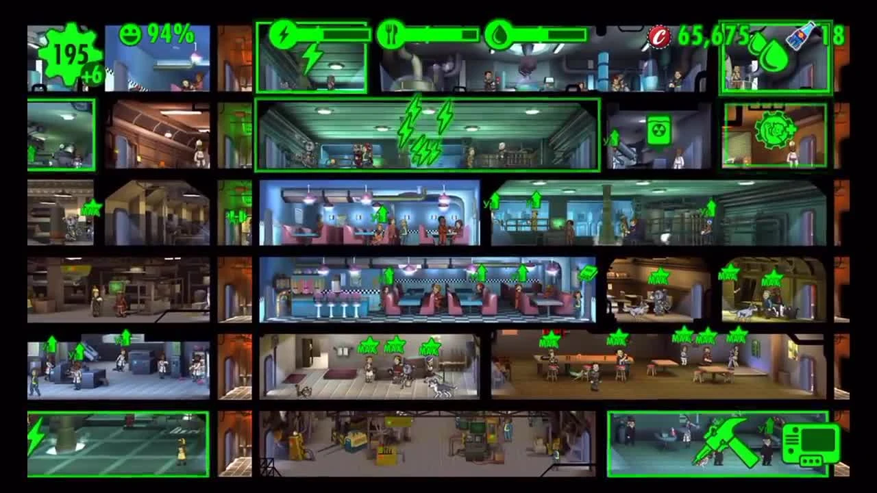 Fallout Shelter - Самые крутые жильцы