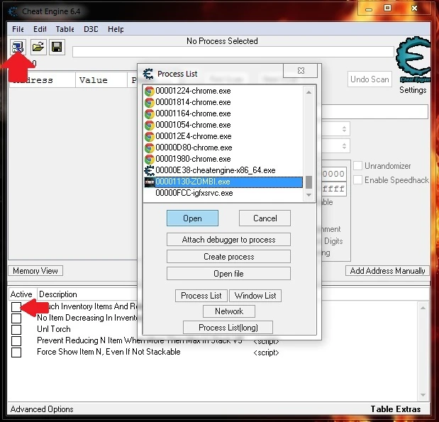Zombi: Совет (Как убрать биту и пистолет из инвентаря и добавить предметов)