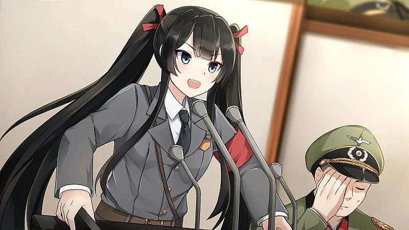 Гитлер - лучшая вайфу. Эротическая пародийная новелла Mein Waifu is the Fuhrer успешно прошла Kickstarter