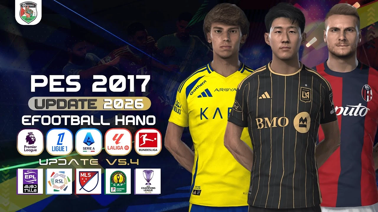 PES 2017 "eFootball HANO Сезон 2025-2026" [5.4]