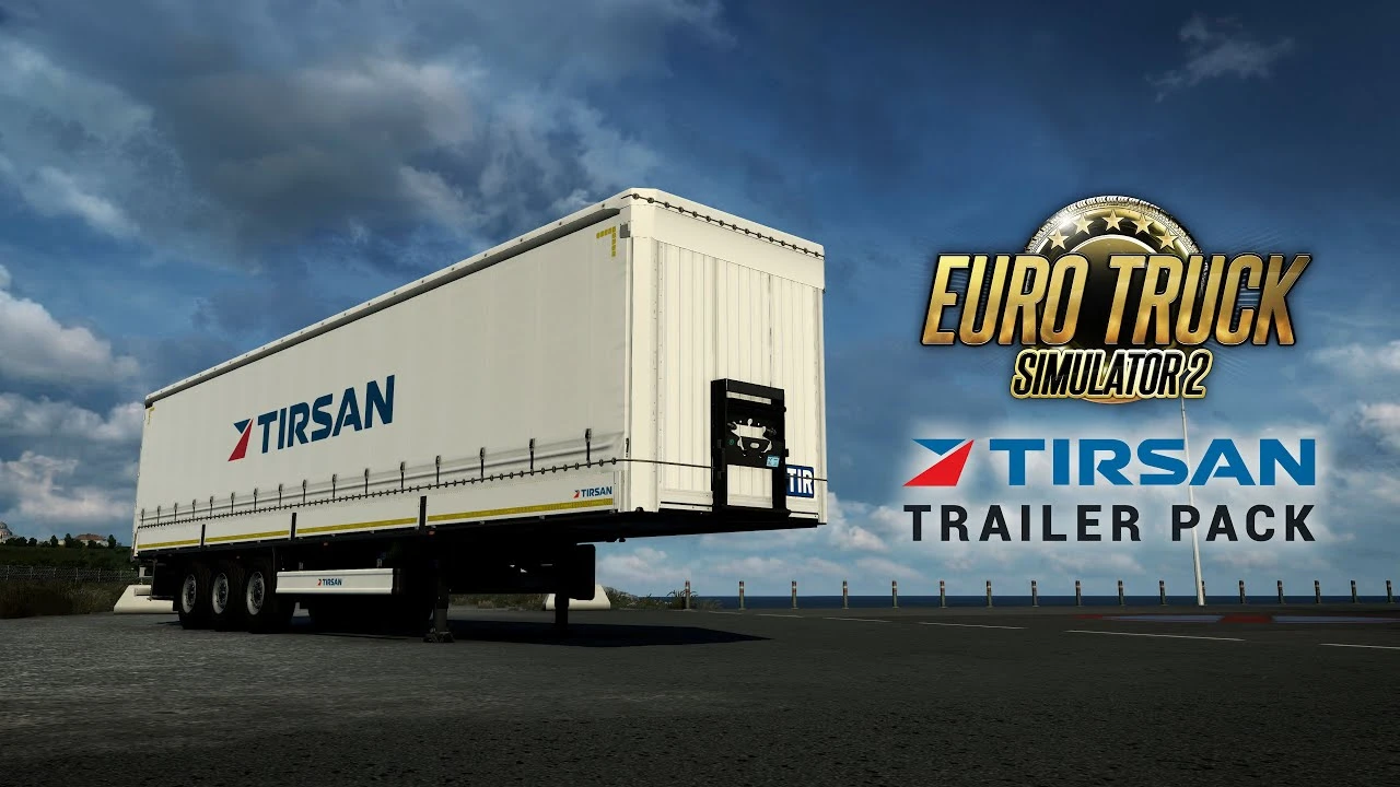 Состоялся релиз DLC TIRSAN Trailer Pack для Euro Truck Simulator 2