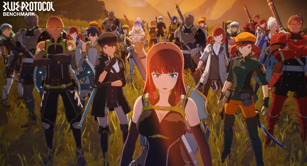 Кастомизация персонажа и бенчмарк Blue Protocol выглядят потрясающе